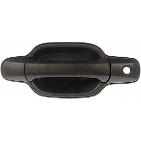 Help! By Dorman Exterior Door Handle - Plastic Black Single - 79316
