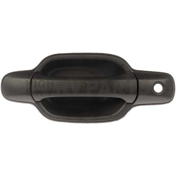 Help! By Dorman Exterior Door Handle - Plastic Black Single - 79316