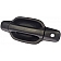 Help! By Dorman Exterior Door Handle - Plastic Black Single - 79316