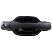 Help! By Dorman Exterior Door Handle - Plastic Black Single - 79317