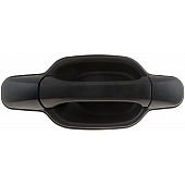 Help! By Dorman Exterior Door Handle - Plastic Black Single - 79319