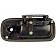 Help! By Dorman Exterior Door Handle - Plastic Black Single - 79320