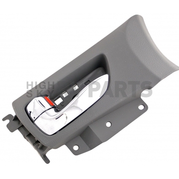 Help! By Dorman Interior Door Handle - Lever Plastic Gray Housing With Silver Lever Single - 79880-2