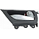 Help! By Dorman Interior Door Handle - Lever Plastic Gray Housing With Silver Lever Single - 79881