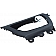 Help! By Dorman Interior Door Handle - Lever Plastic Gray Housing With Silver Lever Single - 79881