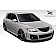 DuraFlex Bumper Cover Plain  X-Sport Fiberglass - 107761