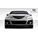 DuraFlex Bumper Cover Plain  X-Sport Fiberglass - 107761