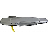 Help! By Dorman Exterior Door Handle - Plastic/ Metal Silver Single - 79885