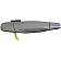 Help! By Dorman Exterior Door Handle - Plastic/ Metal Silver Single - 79885