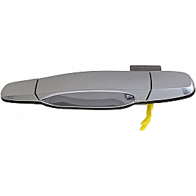 Help! By Dorman Exterior Door Handle - Plastic/ Metal Silver Single - 79886
