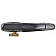 Help! By Dorman Exterior Door Handle - Plastic Black Single - 79890