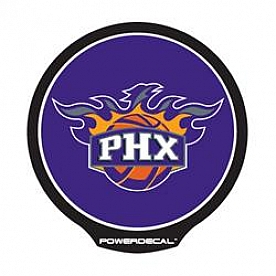 POWERDECAL Decal - Phoenix Suns Logo Black Plastic 4-1/2 Inch - PWR92001