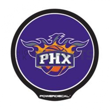 POWERDECAL Decal - Phoenix Suns Logo Black Plastic 4-1/2 Inch - PWR92001