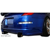 Extreme Dimensions Air Dam Rear Lip Fiberglass Reinforced Plastics Primered Black - 104986