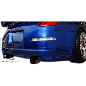 Extreme Dimensions Air Dam Rear Lip Fiberglass Reinforced Plastics Primered Black - 104986