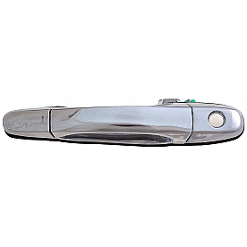 Help! By Dorman Exterior Door Handle - Plastic Silver Single - 79892