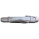 Help! By Dorman Exterior Door Handle - Plastic Silver Single - 79892
