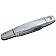 Help! By Dorman Exterior Door Handle - Plastic Silver Single - 79892