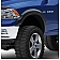 EGR Fender Flare - Black ABS Textured Plastic Matte Set Of 2 - 751674F