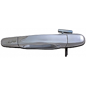 Help! By Dorman Exterior Door Handle - Plastic Silver Single - 79894