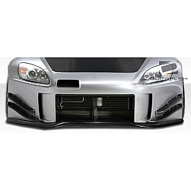 Extreme Dimensions Air Dam Front Lip/ Add On Fiberglass Reinforced Plastics Primered Black - 105024
