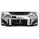 Extreme Dimensions Air Dam Front Lip/ Add On Fiberglass Reinforced Plastics Primered Black - 105024