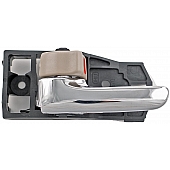 Help! By Dorman Interior Door Handle - Plastic Ivory Housing With Silver Lever Single - 79906