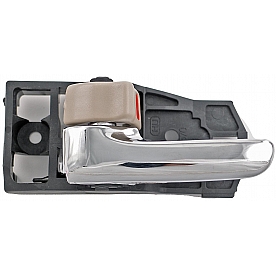 Help! By Dorman Interior Door Handle - Plastic Ivory Housing With Silver Lever Single - 79906