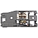 Help! By Dorman Interior Door Handle - Plastic Ivory Housing With Silver Lever Single - 79906