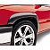 EGR Fender Flare - Black ABS Textured Plastic Matte Set Of 2 - 751524F