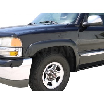 EGR Fender Flare - Black ABS Textured Plastic Matte Set Of 2 - 751524F-1