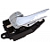 Help! By Dorman Interior Door Handle - Lever Plastic Silver Single - 79936