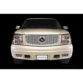 Putco Grille Insert - Polished Stainless Steel Rectangular - 84119