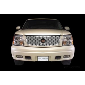 Putco Grille Insert - Polished Stainless Steel Rectangular - 84119