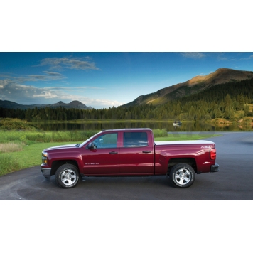 Leer Tonneau Cover Hard Tilt-Up Black Fiberglass - 52GC15GBA