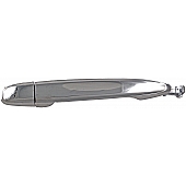 Help! By Dorman Exterior Door Handle - Plastic Silver Single - 79941