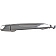 Help! By Dorman Exterior Door Handle - Plastic Silver Single - 79941
