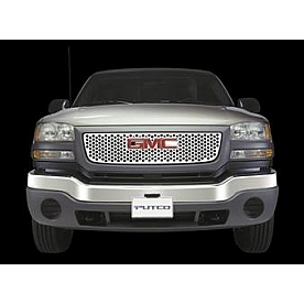 Putco Grille Insert - Polished Stainless Steel Rectangular - 84120