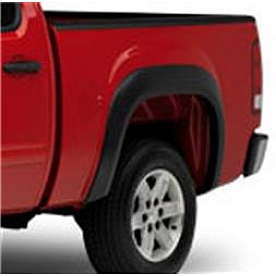 EGR Fender Flare - Black ABS Textured Plastic Matte Set Of 2 - 751414R