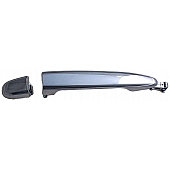 Help! By Dorman Exterior Door Handle - Plastic Silver Single - 79943