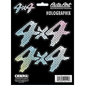 Chroma Graphics Decal - 4X4 Diamond Plate - 24112
