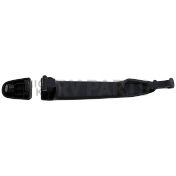 Help! By Dorman Exterior Door Handle - Plastic Black Single - 79944-1