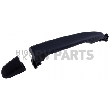 Help! By Dorman Exterior Door Handle - Plastic Black Single - 79944-2