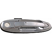 Help! By Dorman Exterior Door Handle - Plastic Silver Single - 79955