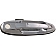 Help! By Dorman Exterior Door Handle - Plastic Silver Single - 79955