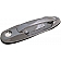 Help! By Dorman Exterior Door Handle - Plastic Silver Single - 79955