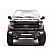 Fab Fours Bumper Vengeance 1-Piece Design Steel Black - FF15D32521