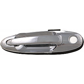 Help! By Dorman Exterior Door Handle - Plastic Silver Single - 79956