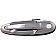 Help! By Dorman Exterior Door Handle - Plastic Silver Single - 79956