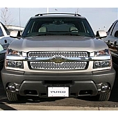 Putco Grille Insert - Polished Stainless Steel Rectangular - 84126